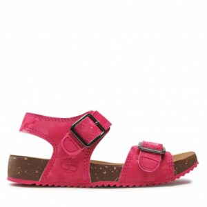 Παιδικά πέδιλα, Timberland, Castle Island Backstrap, Medium Pink W Camo, Famous Kids