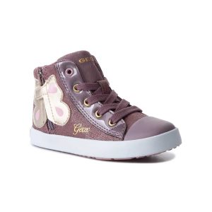 Παιδικά μποτάκια, Geox, B Kilwi G, Lt Prune, Famous Kids 1