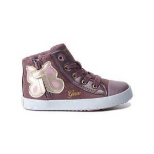 Παιδικά μποτάκια, Geox, B Kilwi G, Lt Prune, Famous Kids
