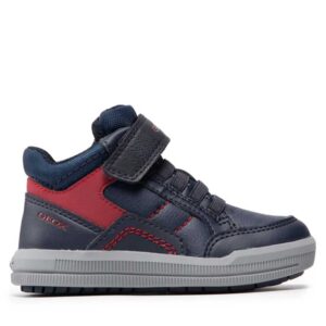 Παιδικά μποτάκια, Geox, J Arzach B, Navy Red, Famous kids