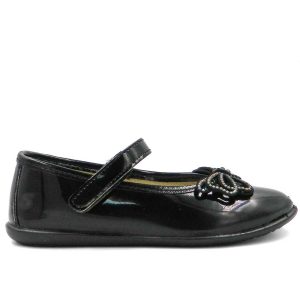 Μπαλαρίνες λουστρίνι, Conguitos, MI1 26581, Charol Negro, Famous Kids