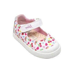 Παιδικές μπαλαρίνες, Geox, B Kilwi G, White Multi, Famous Kids 1