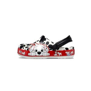 Παιδικά παπούτσια θαλάσσης, Crocs, FL 101 Dalmatians Clog T, White, Famous Kids 1