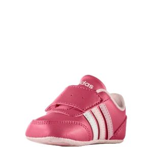 Βρεφικά sneakers αγκαλιάς, Adidas, V Jog Crib, Pink, Famous Kids 1