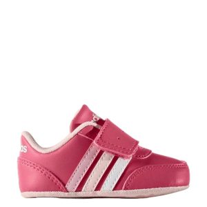 Βρεφικά sneakers αγκαλιάς, Adidas, V Jog Crib, Pink, Famous Kids