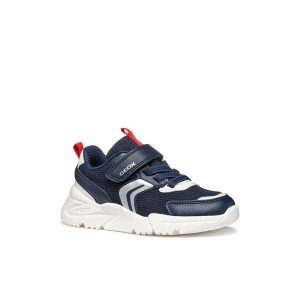 Παιδικά sneakers, Geox, J Loftus A, Navy Red, Famous Kids 3