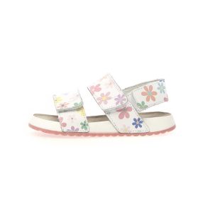 Παιδικά πέδιλα, Naturino, Falcotto, Holkas Calf Pr Magn, White, Famous Kids