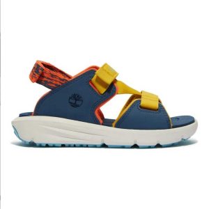 Παιδικά πέδιλα, Timberland, Motion Dune Backstrap Sandal, Medium Yellow Webbin, Famous kids