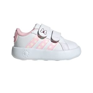 Παιδικά αθλητικά, Adidas, Grand Court Minnie CF I, White Pink, Famous Kids
