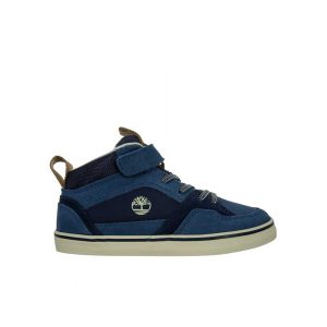 Παιδικά sneakers, Timberland, Stone Jump Mid Hook & Loop Snea, Dr Blue Suede,Famous Kids