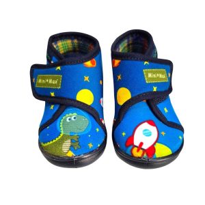 Παιδικές παντόφλες, Mini Max, V Astor 5, Bleu, Famous Kids