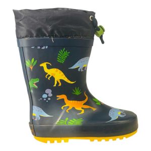 Παιδικές γαλότσες με σχέδιο, Childrenland, YL8200, Bleu, Famous Kids 1