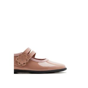 Παιδικές μπαλαρίνες, Conguitos, Mary Jane Patent with Flower, Nude, Famous Kids 1