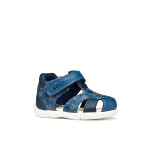 Κλειστά πέδιλα, Geox, B Sandal Zapito, Avio Navy, Famous kids 1