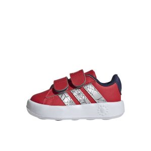 Παιδικά αθλητικά, Adidas, Grand Court Spider Man CF, Red Silver, Famous Kids 1