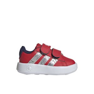 Παιδικά αθλητικά, Adidas, Grand Court Spider Man CF, Red Silver, Famous Kids