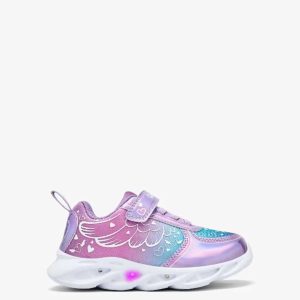 Παιδικά sneakers με φωτάκια, Conguitos, Print Unicorn, Multi, Famous Kids