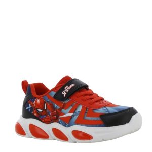 Παιδικά sneakers με φωτάκια, Modum, Spider Man, Black Red, Famous Kids 1